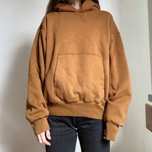 Hoodie sweat shirt Yay Yeezy for GapBrown cognac M